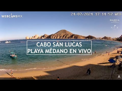 Médano Beach, Cabo San Lucas live webcam