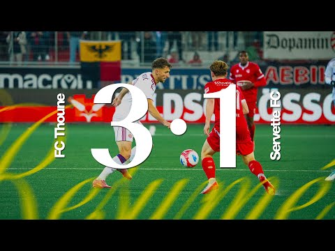 FC Thun 3 - 1 Servette FC | Match summary