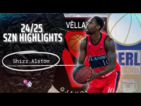 Shizz Alston Highlights 2024/25 || Kosovo Superleague || BC Vellaznimi