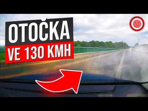 Neuvěřitelný SMYK ve 130 KM/H! - Tohle Nechceš Zažít!