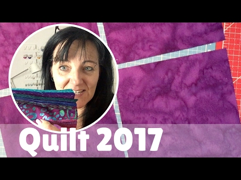 Quilt 2017 #2 - Stoff zuschneiden - maßgenau und rechtwinklig