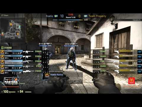 Fragbite Masters S3: FNC vs TPR | Fnatic vs Team Property (08.10.2014)