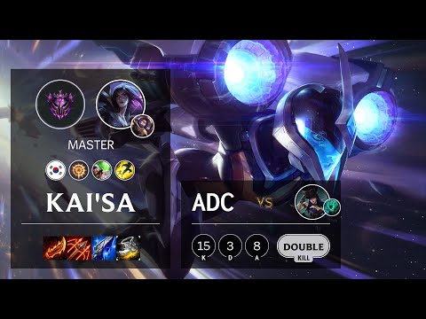 Kai'Sa ADC vs Caitlyn - KR Master Patch 10.16