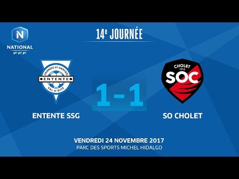 J14 : Entente SSG - SO Cholet (1-1), le replay