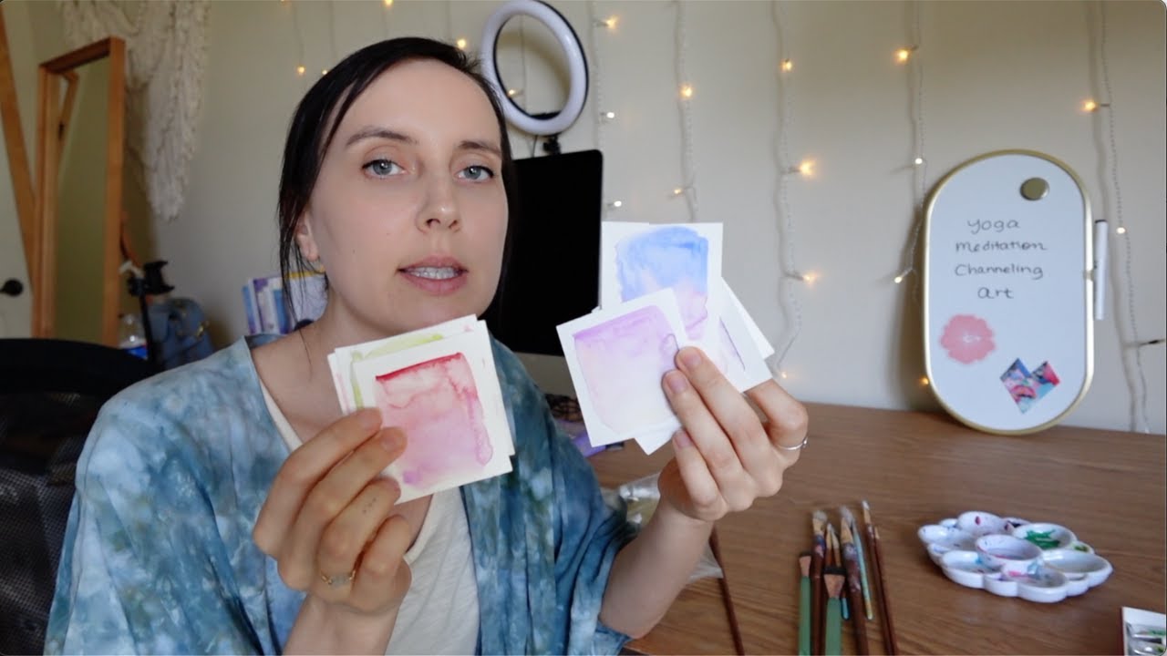 Starting the Angelic Aura Oracle Deck