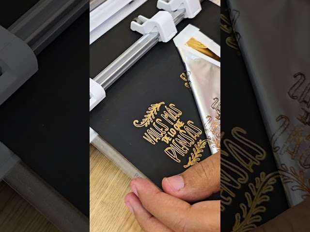 Vídeo relacionado con QUARKZMAN 8 Pcs Toner Reactive Foil, Rollo de Papel de Transferencia Metálica de Foil Caliente 15cm x 300cm Hojas de Transferencia Deco Foil para Pluma de Foil, Colores Variados