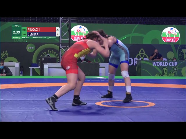 1468 | 293 | Seniors WW 65kg | 1/2 Final | RINGACI Irina (MDA) | DEMIR Asli (TUR)