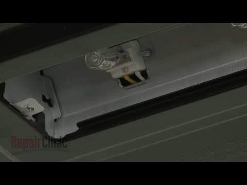 GE Microwave Light Bulb Replacement, Bottom Panel #WB25X10019