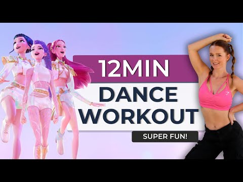 12 MIN KPOP DEMON HUNTERS WORKOUT | Dance Cardio | Sweaty & Fun