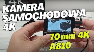 70mai A810 + RC12 – wideorejestrator 4K z trybem nocnym i kamerą tylną | Test i nagrania