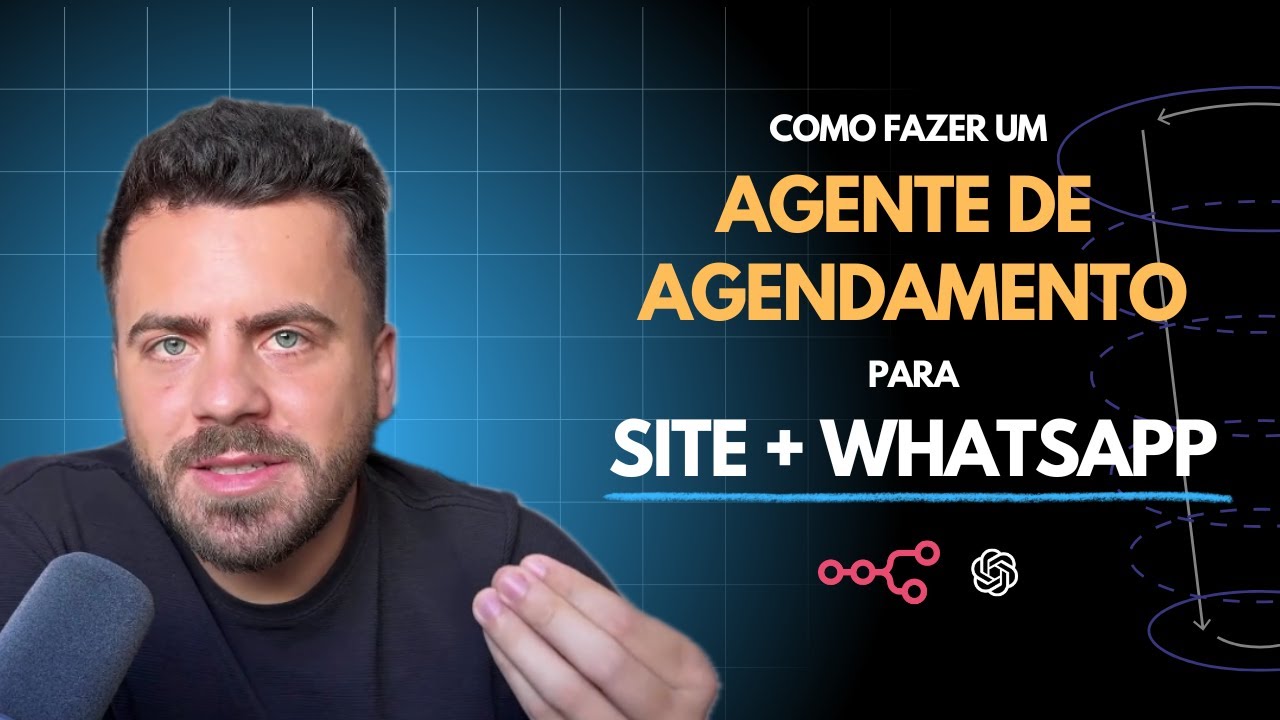 AGENTE DE IA QUE FAZ AGENDAMENTO NO SITE E NO WHATSAPP