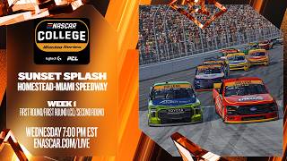 eNASCAR College iRacing Series  Sunset Splash  Week 1  HomesteadMiami Speedway