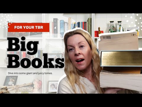 March of the Mammoths Books: LARGE BOOKS Worth Putting on Your TBR | Book Recommendations #booktube