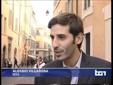 23/10/2013 M5S Alessio Villarosa su Renzi  al Tg1