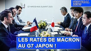 😱 EMMANUEL MACRON ENCHAINE LES RATÉS AU SOMMET DU G7JAPON