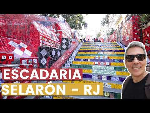 ESCADARIA SELARÓN RIO DE JANEIRO | A ESCADARIA mais COLORIADA do RIO