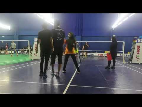 Badminton Weekly MuhibbahTeam Challenge B - Wesley / Azmir Sakimim Vs Faez / Wafi