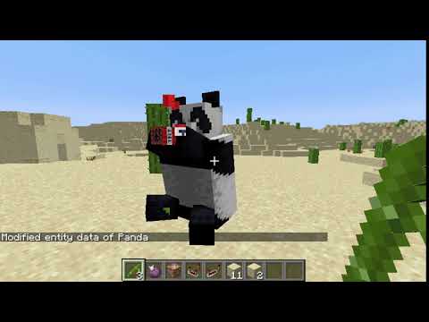 Minecraft: Panda eats tnt and explodes