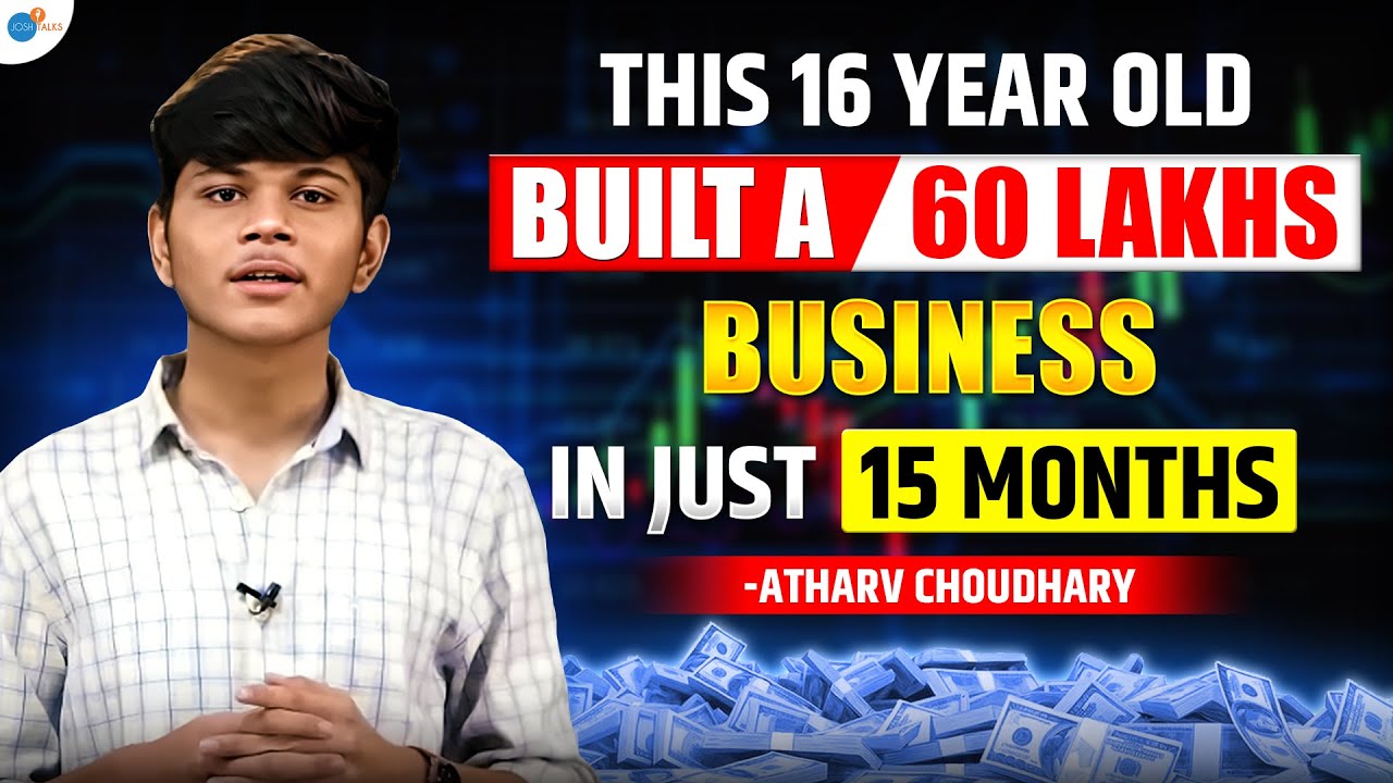 How to Launch a Business Before You Graduate School | Atharv Choudhary | Josh Talks
