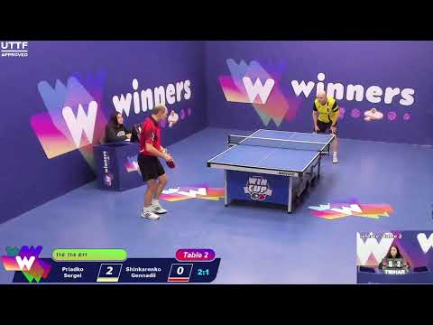 WINners CUP table 2  09.12  Priadko Sergei - Shinkarenko Gennadii  17:00