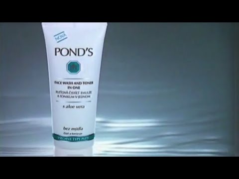 Pond's Face Wash and Toner 15s - Czechia, 1996