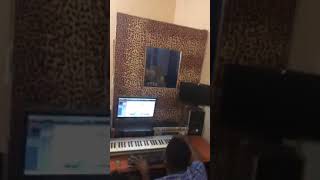 Iba One en studio avec Dj Moh Green