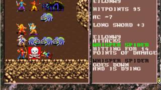 Let's Play "Dark Queen of Krynn" Part 04 - Finishing the Caves