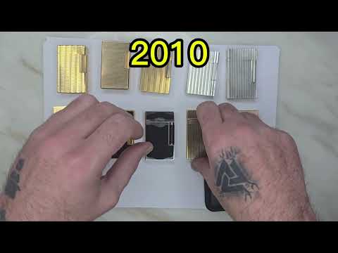 10 Original S.T. Dupont Lighters (1970s-2022) + 80s/90s Cases! 100% Authentic 