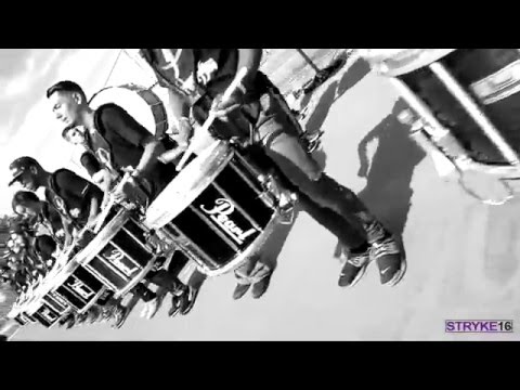 STRYKE Percussion and STRYKE 2 Drumlines In The Lot SFWGA