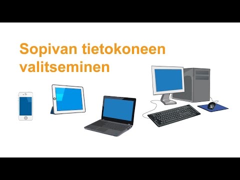 Sopivan laitteen hankkiminen