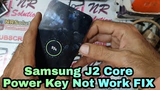 Samsung J2 Core Power Button Not Work FIX / Power key Ways