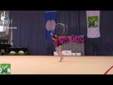 Anastasiia Kolyanchuk - Kyiv Olimp (UKR) - Arco (Hoop) - Junior Final - AGN Cup 2017
