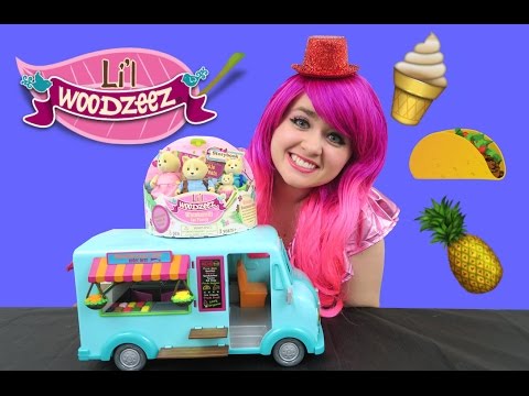 Li'l Woodzeez Honeysuckle Sweets & Treats Food Truck | TOY REVIEW | KiMMi THE CLOWN Video