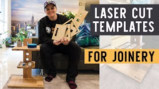 DIY | Laser Cut Templates for Side Table joinery is perfect for any home!