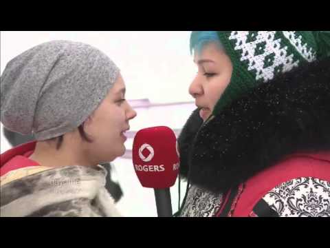 Inuit Throat Singing with two Nunavut Sivuniksavut students