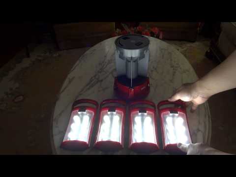 Coleman Quad LED Lantern Demo