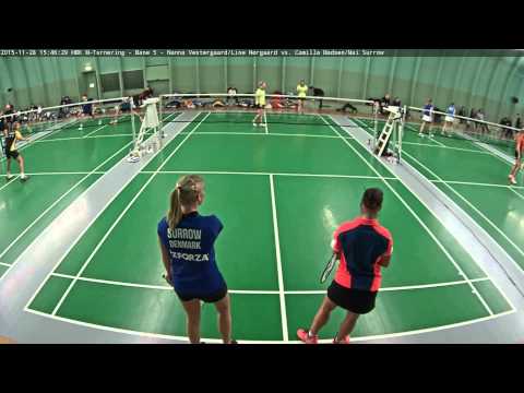 HBK M-Turnering - Bane 5 - Nanna Vestergaard/Line Nørgaard vs. Camilla Madsen/Mai Surrow