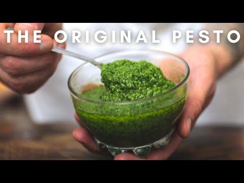 Echtes Genoveser Pesto! Das ORIGINAL italienische Rezept