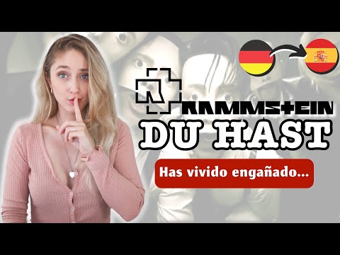 Rammstein: 'DU HAST' Traducida al ESPAÑOL 🇩🇪🇪🇸​ ¡¡NO es lo que PIENSAS!!