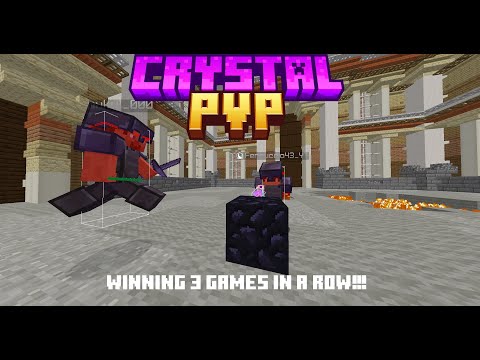 Minecraft Crystal PvP - 3 Epic Wins in a Row!!