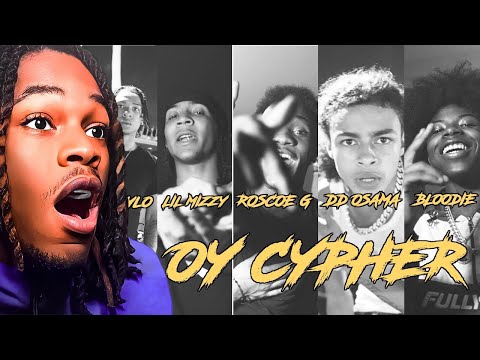 SNSKingBash Reacts To OY ONE MIC CYPHER (DD OSAMA , DUDEYLO, BLOODIE,ROSCOE G,LIL MIZZY,JAY KLICKIN)