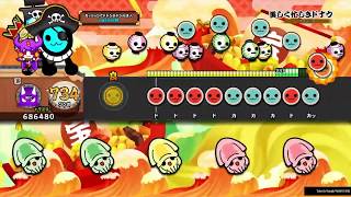 「太鼓の達人PS4」 パート3　美しく忙しきドナウ（裏）フルコンボ