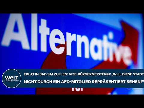 BAD SALZUFLEN: AfD-Vize-Eklat! "Ich will die Stadt nicht durch ein AfD-Mitglied repräsentiert sehen"