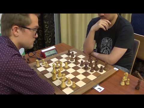 Sirp Karl Aleksander - GM Alexandr Fier, London System, Blitz chess