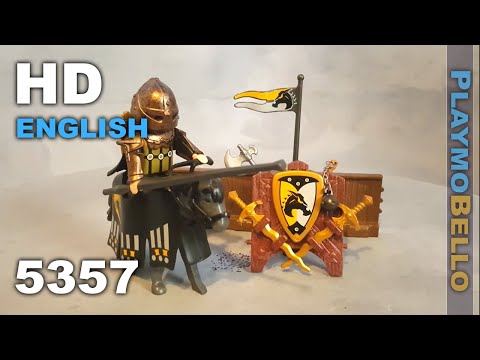(2014) Playmobil 5357 Tournament Bronze Horse Knight (Playmobil set REVIEW)