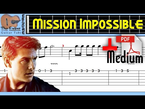 Mission Impossible Theme Guitar Tab Mission Impossible Theme Guitar Tab