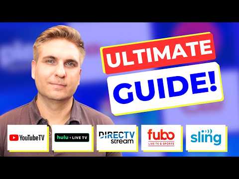 The Ultimate Guide to Live TV Streaming Services!