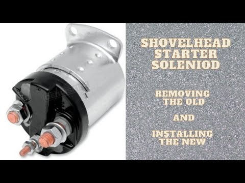 Installing a new Shovelhead Starter Solenoid