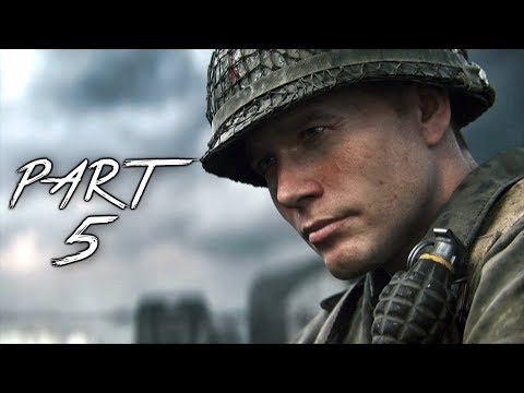 CALL OF DUTY WW2 Walkthrough Gameplay Part 5 - Rousseau - Campaign Mission 4 (COD World War 2)