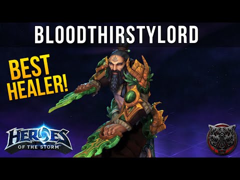 Heroes of the Storm Gameplay Kharazim "Best Healer, Build, Abilities, Tips" (HotS Kharazim Gameplay)